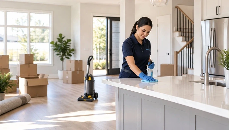 Illustrative scene of detailed cleaning
