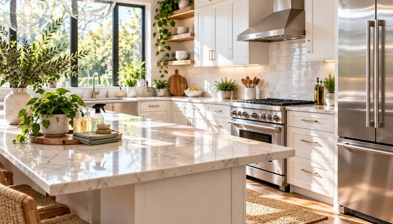 Kitchen cleaning details